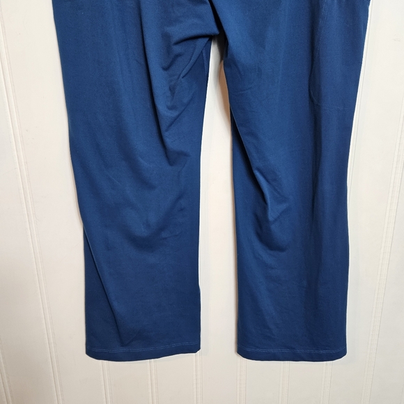 Duluth Trading Co Active Pants Womens Size XL x 31 Blue Side Zip Pocket - Picture 7 of 12